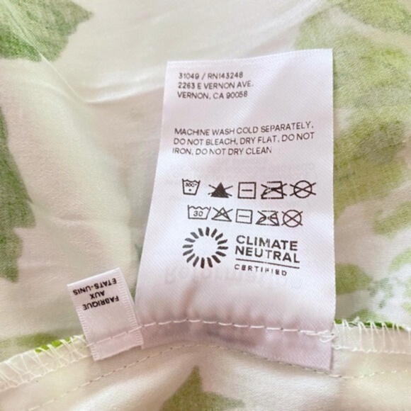 NEW Reformation East Dress Rialto Medium - Picture 15 of 15